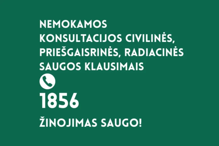 Anykštėnams – tiesioginė pagalba ruošiantis nelaimėms: pradėjo veikti linija 1856