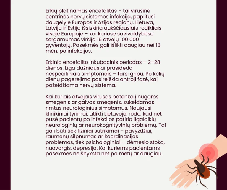 Birštonas primena: kaip apsisaugoti nuo erkių ligų