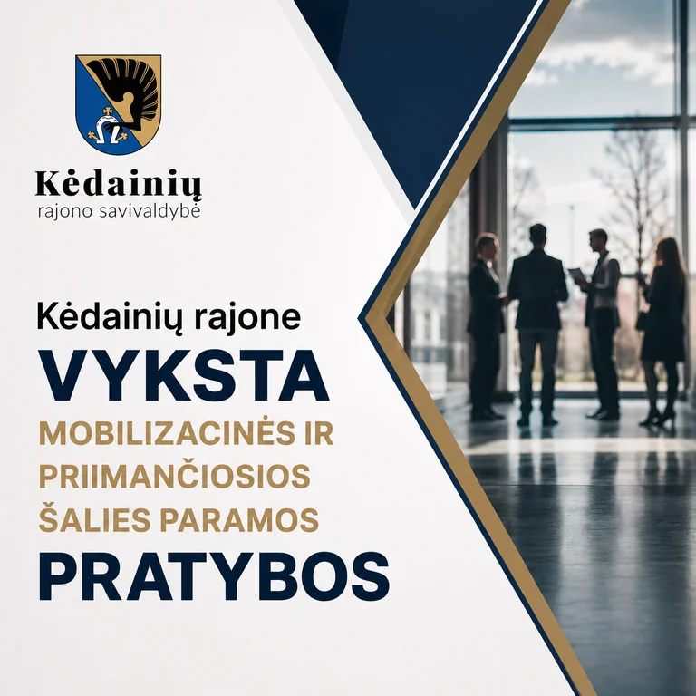 Kėdainiai tikrina pasirengimą mobilizacijai
