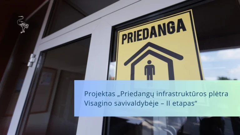 Visagine plečiamas priedangų tinklas: saugesnės vietos mokyklose ir bibliotekoje