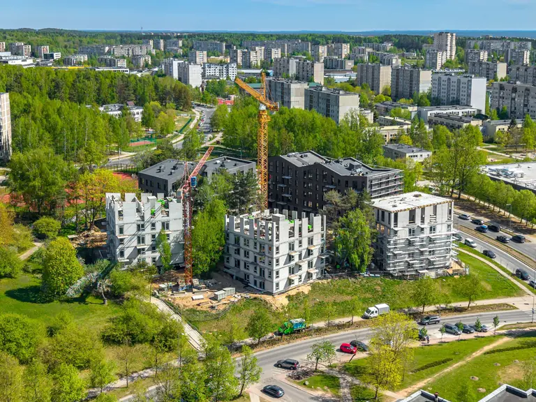 Vilniuje Pašilaičiai brangsta kartu su pasiūla
