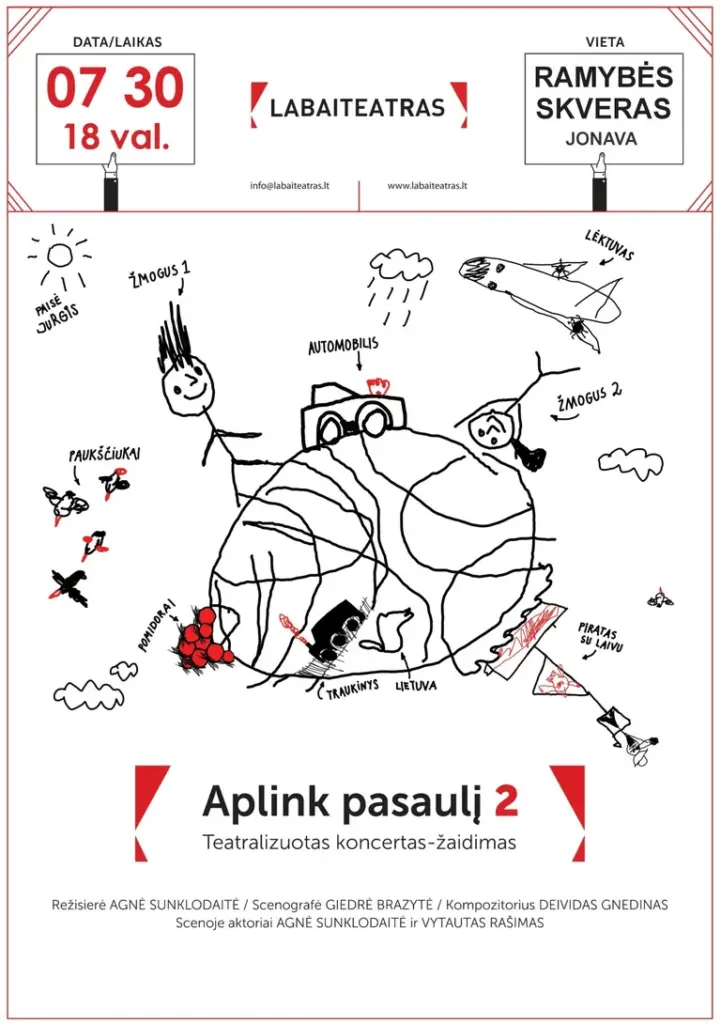 „Aplink pasaulį 2“ Jonavoje – nemokamai liepos 30-ąją