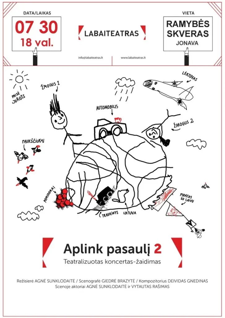 „Aplink pasaulį 2“ Jonavoje – nemokamai liepos 30-ąją