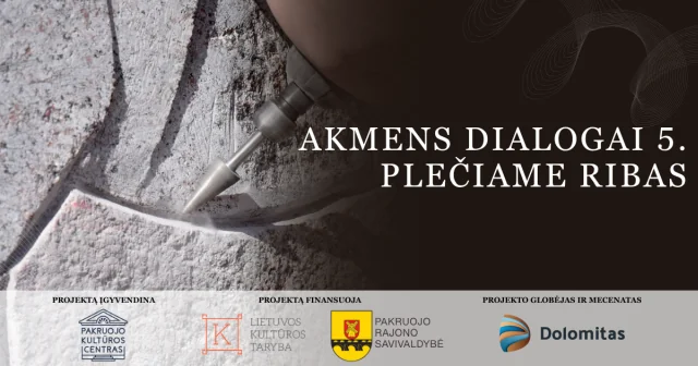 Pakruojyje akmuo keliasi į miesto erdves: rugpjūčio 12 d.