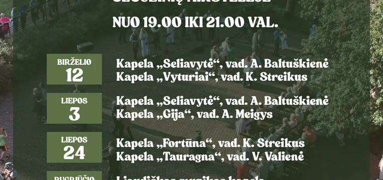Utenoje – nemokamas „Tradicijos ritmu“ vakaras rugpjūčio 7-ąją
