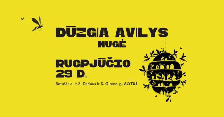 „Dūzgia avilys“ Alytuje: nemokama mugė rugpjūčio 29-ąją: svarbiausi terminai