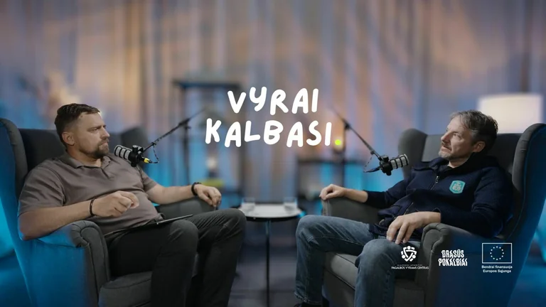 Klaipėdoje vyrai mokosi pasakyti „man sunku“