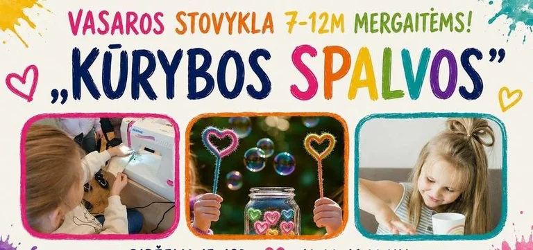 Panevėžyje „Kūrybos spalvos“: rugpjūčio 10–13 d.