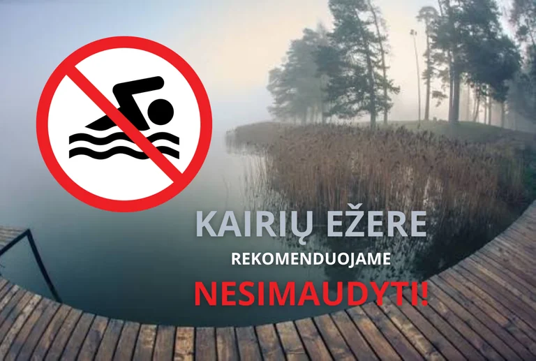 Šiaulių rajone maudynių planus keičia vieno ežero tyrimas