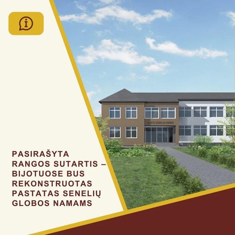 Bijotuose keičiasi buvusios mokyklos likimas: taps senelių namais