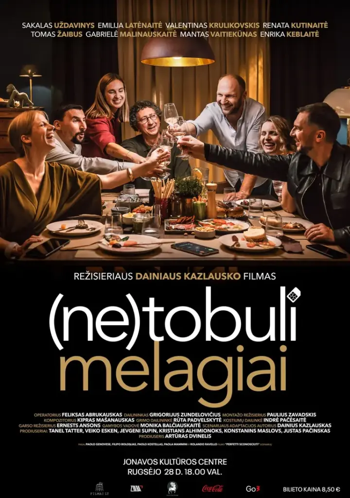 „(ne)tobuli melagiai“ Jonavoje rugsėjo 28 d.: bilietas – 8,50 Eur